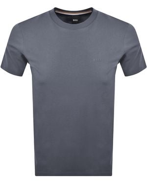 BOSS BUSINESS Boss Thompson 01 T Shirt Open - Grey
