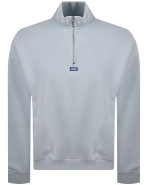 HUGO Neeler Sweatshirt Open - Blue