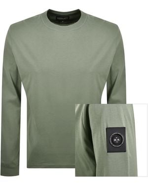 Marshall Artist Siren Long Sleeve T Shirt - Green