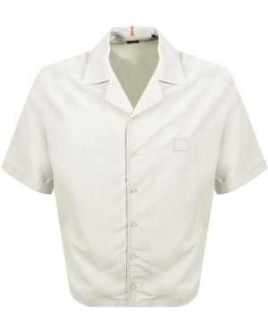 BOSS Boss Lapisy Relaxed Fit Shirt - White