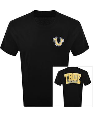 TRUE RELIGION True University T Shirt - Black