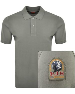 Parajumpers Gangapuma Polo T Shirt - Gray