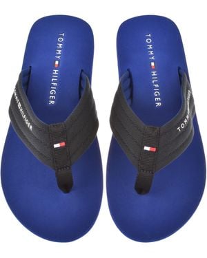 Tommy Hilfiger Nyc Flip Flops Desert Sky - Blue