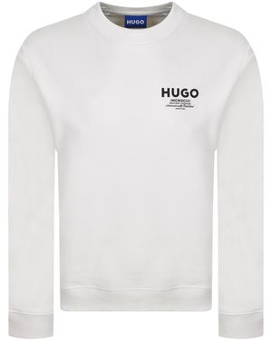 HUGO Nespon Sweatshirt - White