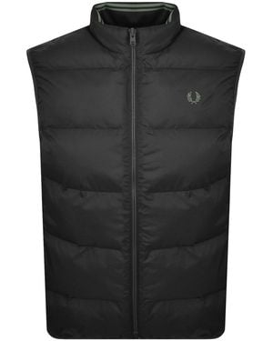 Fred Perry Insulated Gilet - Black