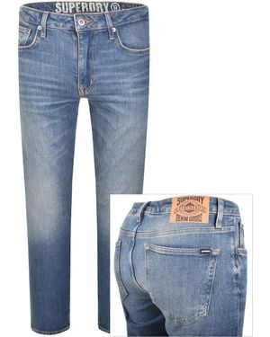 Superdry Vintage Slim Fit Jeans - Blue