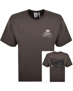 adidas Originals Paris View T Shirt - Black