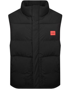 HUGO Baltino Padded Gilet - Black