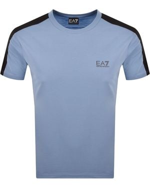 EA7 Emporio Armani Dynamic Ventus7 T Shirt - Blue