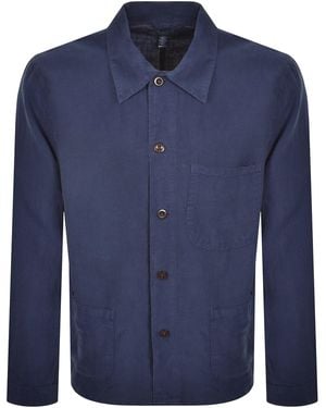 Ralph Lauren Linen Overshirt - Blue