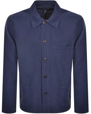 Ralph Lauren Linen Overshirt - Blue