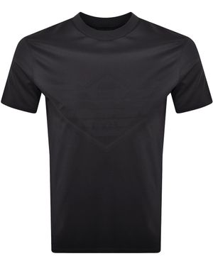Armani Emporio Logo T Shirt - Black