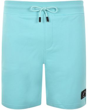 Marshall Artist Siren Loopback Shorts Aqua - Blue