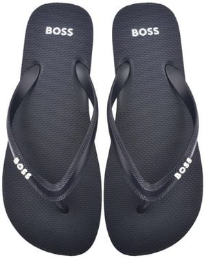 BOSS BUSINESS Boss Tracy Flip Flops - Blue