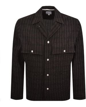 Norse Projects Mols Hunting Check Shirt - Black