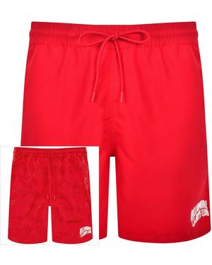 BBCICECREAM Swim Shorts - Red