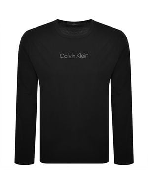 Calvin Klein Lounge Long Sleeve T Shirt - Black