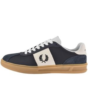 Fred Perry Textured Poly Sneakers - Blue