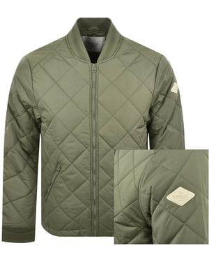 Replay Padded Jacket Light Military - Green