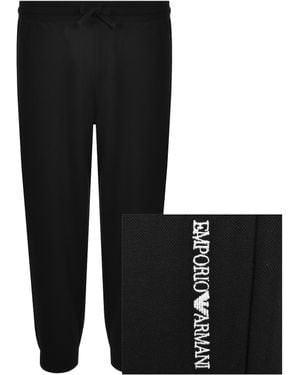 Armani Emporio Loungewear Jogging Bottoms - Black