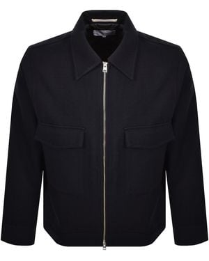 Norse Projects Askel Cavalry Wool Jacket - Blue