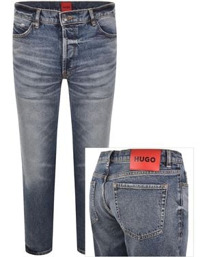 HUGO 634 Tapered Fit Jeans Medium - Blue