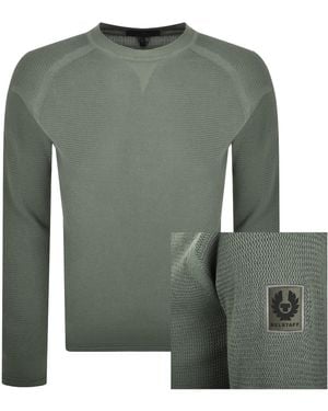 Belstaff Guide Crew Neck Jumper - Green