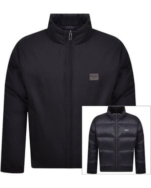 Armani Emporio Reversible Down Jacket - Blue