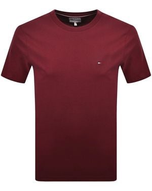 Tommy Hilfiger Essential Solid T Shirt - Red