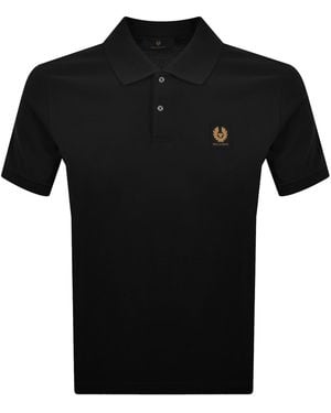 Belstaff Logo Polo T Shirt - Black