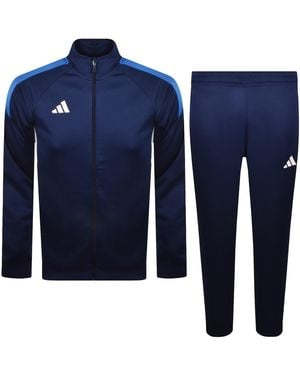 adidas Tiro Tracksuit Dark - Blue