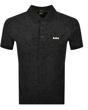 BOSS Boss Ao Zone Polo - Black
