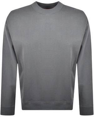 HUGO Dapocrew Regular Fit Sweatshirt - Grey