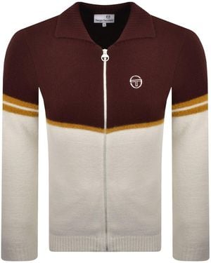 Sergio Tacchini Orion Knit Track Top - Purple