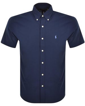 Ralph Lauren Short Sleeve Shirt - Blue