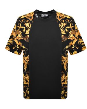 Versace Jeans Couture Couture Relaxed Fit T Shirt - Black