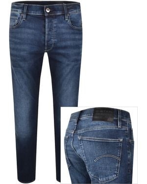 G-Star G-Star 3301 Slim Fit Jeans Dark Wash - Blue