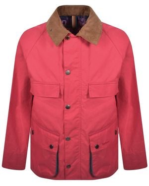 Barbour X Paul Smith Sugarlump Bedale Jacket - Red