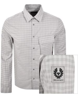 Belstaff Scale Long Sleeved Shirt - Grey