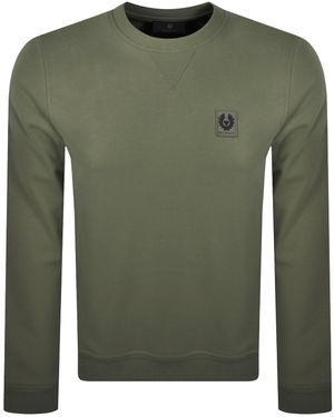 Belstaff Crew Neck Sweatshirt - Green