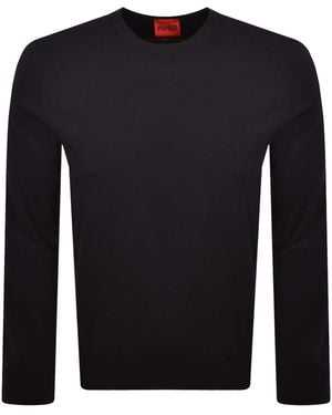 HUGO San Cody Knit Sweater - Blue
