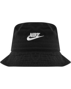 Nike Logo Bucket Hat - Black