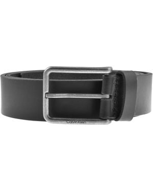 Calvin Klein Warmth Buckle Belt - Black