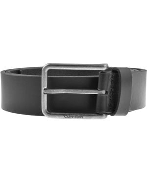 Calvin Klein Warmth Buckle Belt - Black
