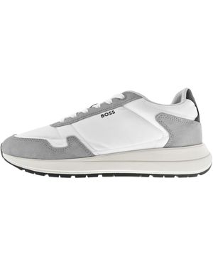 BOSS BUSINESS Boss Vinston Runner Trainers - White