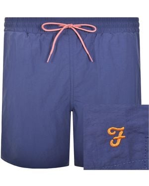 Farah Farah Colbert Swim Shorts Sigil - Blue
