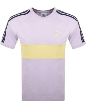 adidas Originals Panel T Shirt - Purple