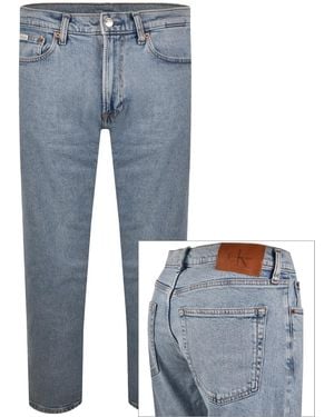 Calvin Klein Jeans Straight Fit Jeans Light - Blue