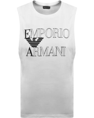 Armani Emporio Logo Vest - Grey