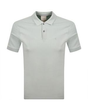 Calvin Klein Refined Pique Polo T Shirt - Grey